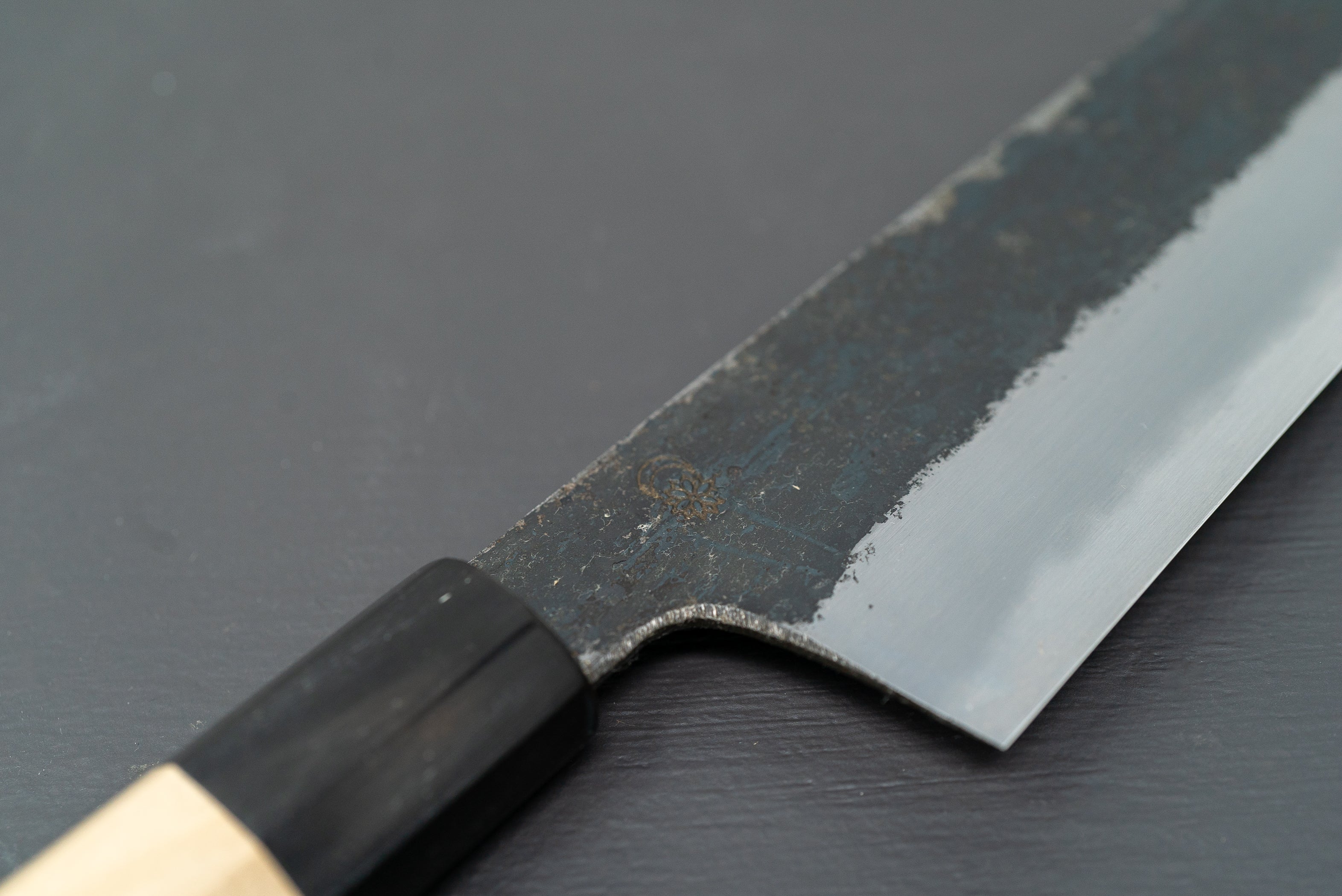 Sakai Kikumori Kikuzuki Kuro Gyuto 270mm - Thecooksedges