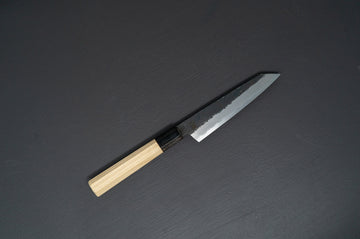 Sakai Kikumori Kikuzuki Kuro Kiritsuke Petty 135mm - Thecooksedges