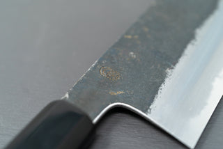 Sakai Kikumori Kikuzuki Kuro Nakiri 180mm - Thecooksedges