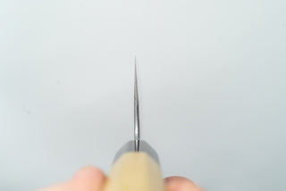 Sakai Kikumori Kikuzuki Kuro Nakiri 180mm - Thecooksedges