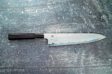 Sakai Kikumori Minamo ATS Damascus Gyuto 240mm