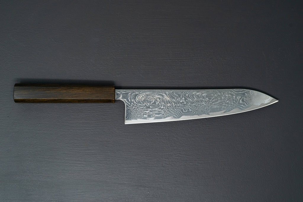 Sakai Kikumori Nami Gyuto 210mm - Thecooksedges