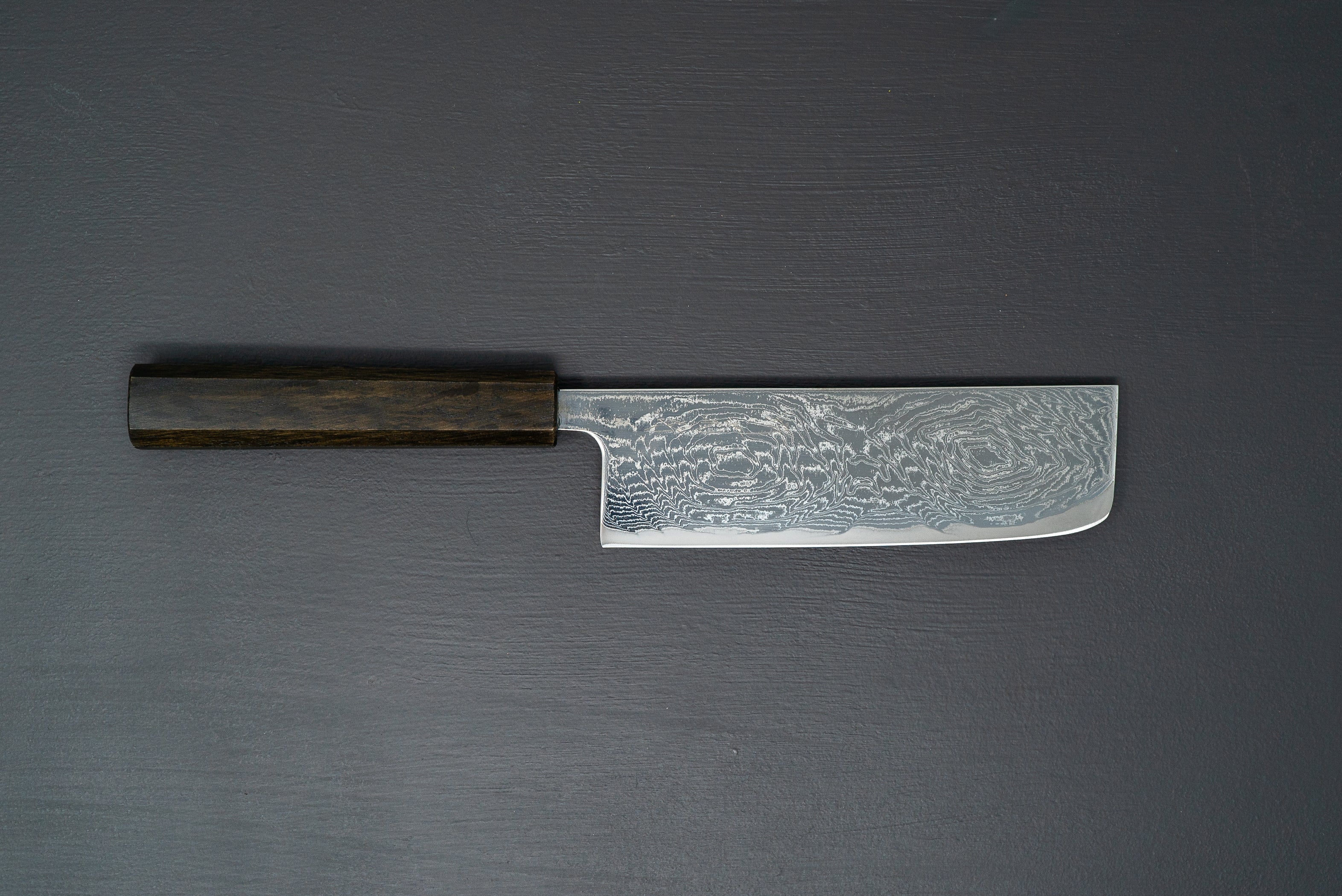 Sakai Kikumori Nami Nakiri 165mm - Thecooksedges
