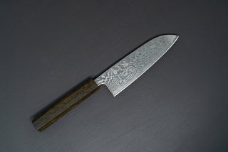 Sakai Kikumori Nami Santoku 165mm - Thecooksedges