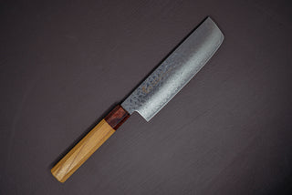 Sakai Takayuki 33 Layer Damascus Wa Nakiri 160mm - Thecooksedges