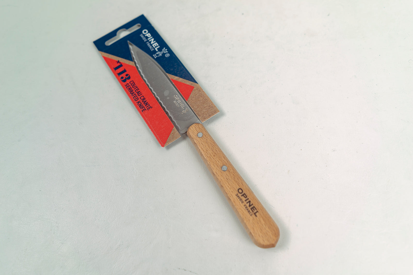 Opinel Serrated Paring Knife - Thecooksedges