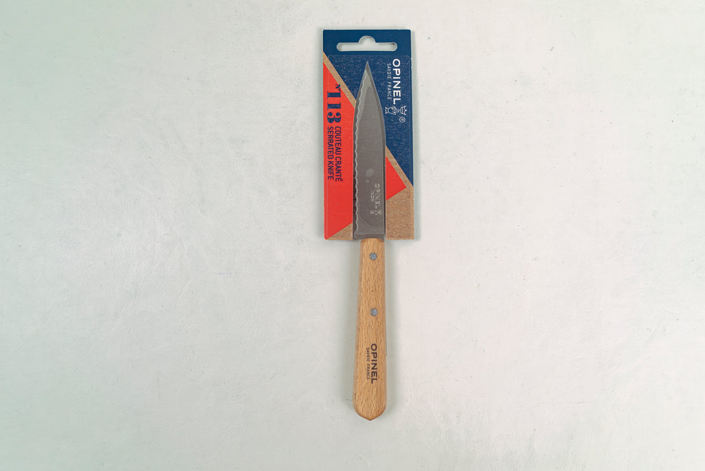 Opinel Serrated Paring Knife - Thecooksedges