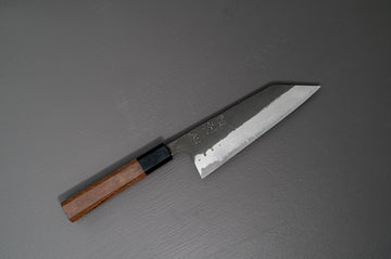 Hatsukokoro Shinkiro AS Kurouchi Damascus Bunka 165mm - Thecooksedges