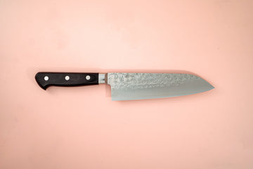 Takamura VG10 Tsuchime Santoku 170mm (No Engraving) - Thecooksedges