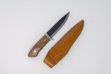 Takeda NAS Moriya Sheath Knife w/Bocote Handle - Thecooksedges