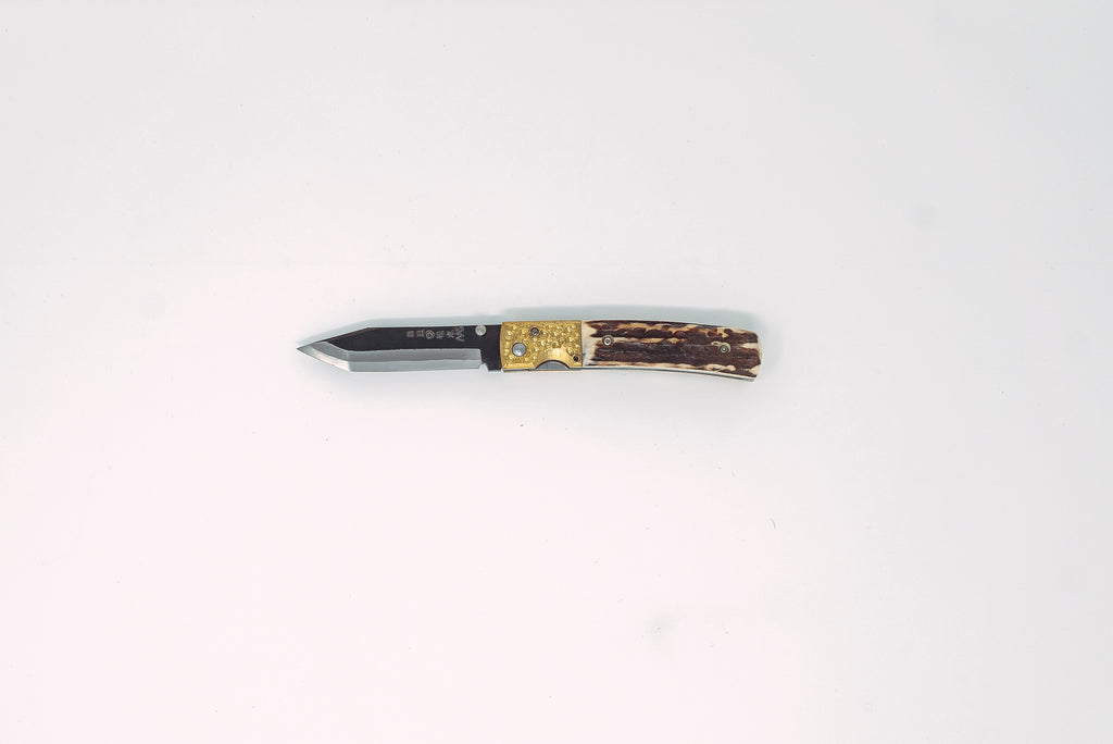 Takeda NAS Inagaki Liner Lock Folder Stag - Thecooksedges