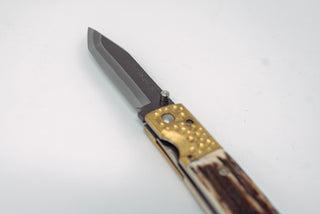 Takeda NAS Inagaki Liner Lock Folder Stag - Thecooksedges