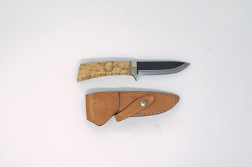 Takeda NAS Moriya Sheath Knife w/Maple Handle - Thecooksedges