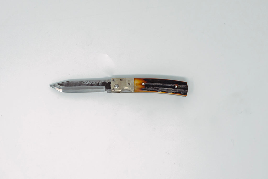 Takeda NAS Inagaki Liner Lock Folder Stag - Thecooksedges