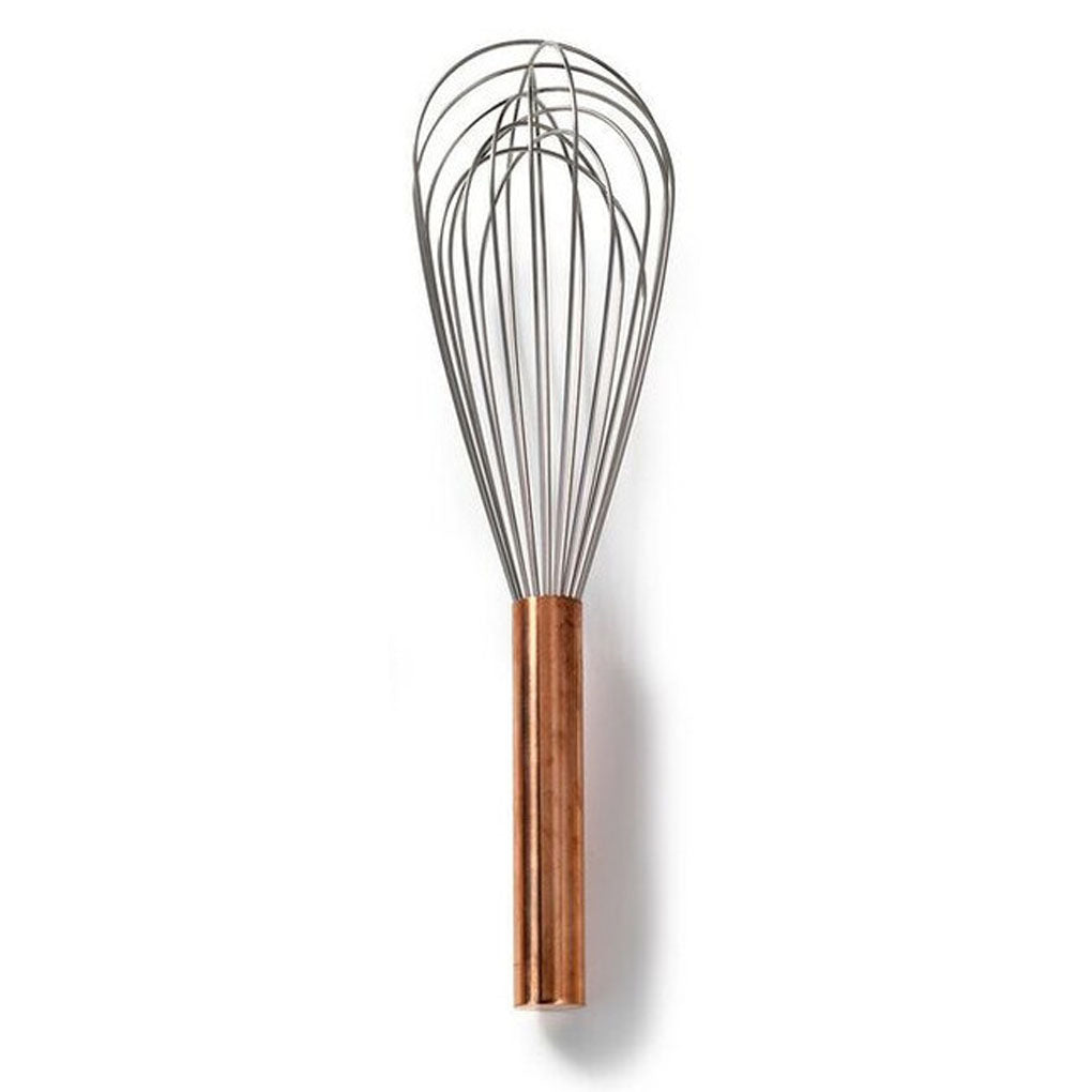 12" Copper Handled Pro Balloon Whip - Thecooksedges