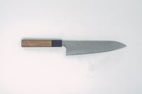 Hatsukokoro Ginyo Silver 3 Damascus Gyuto 210mm - Thecooksedges