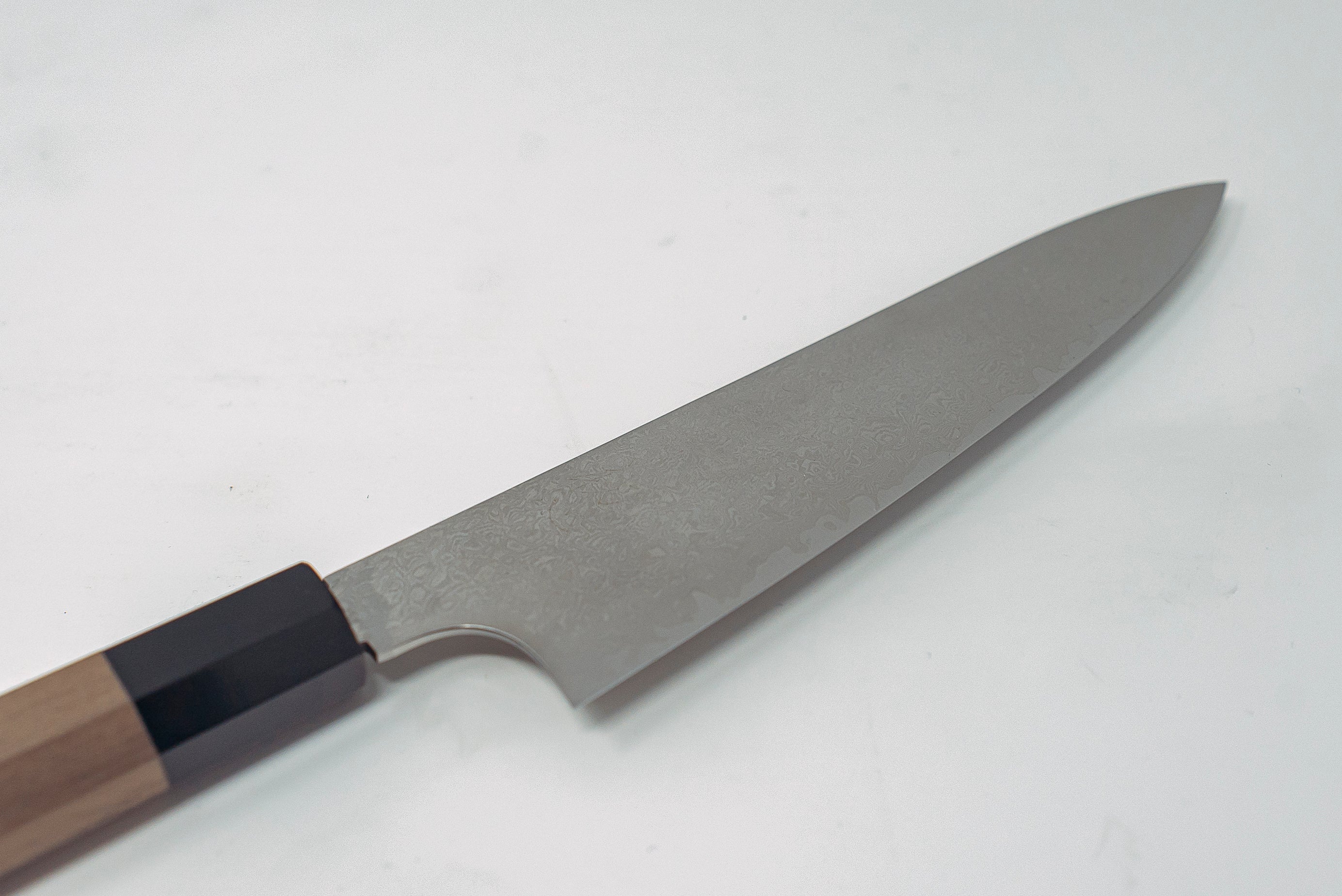 Hatsukokoro Ginyo Silver 3 Damascus Petty 150mm - Thecooksedges