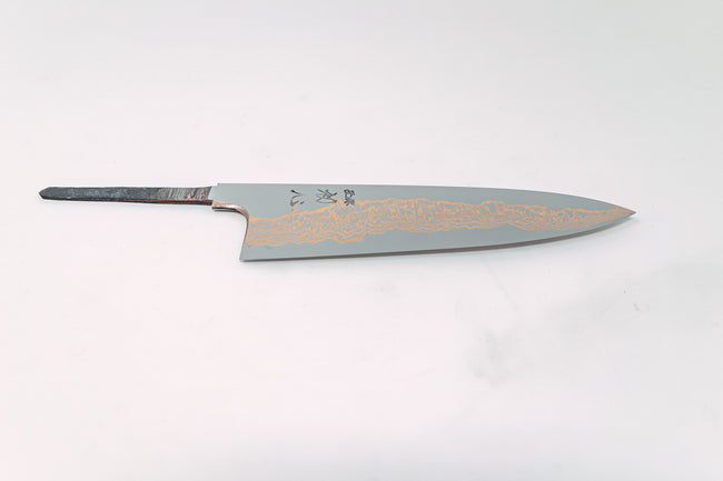 Hatsukokoro Yorokobi SLD Damascus Gyuto 180mm (Blade Only) - Thecooksedges