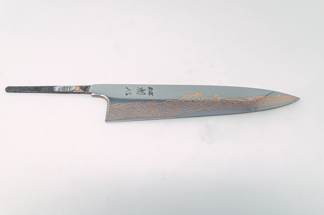 Hatsukokoro Yorokobi SLD Damascus Gyuto 210mm (Blade Only) - Thecooksedges