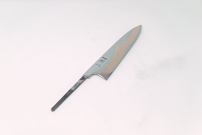 Hatsukokoro Yorokobi SLD Damascus Gyuto 210mm (Blade Only) - Thecooksedges