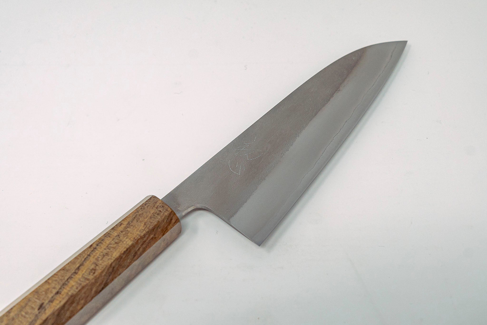 Yoshikane Nashiji White #2 Santoku 165mm - Thecooksedges