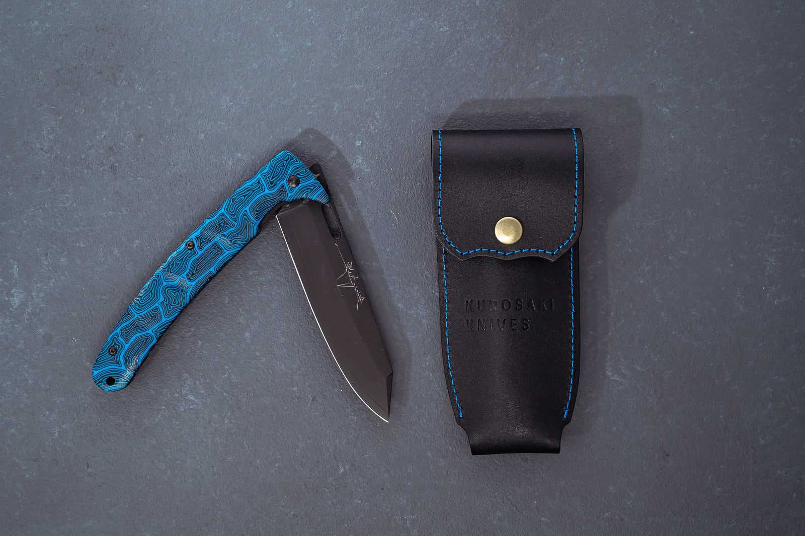 Yu Kurosaki SG2 Kurohyo Folding Knife 105mm - Thecooksedges