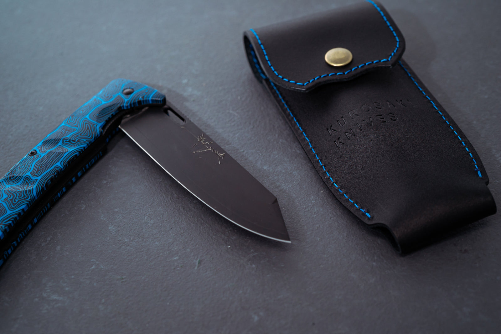 Yu Kurosaki SG2 Kurohyo Folding Knife 105mm - Thecooksedges