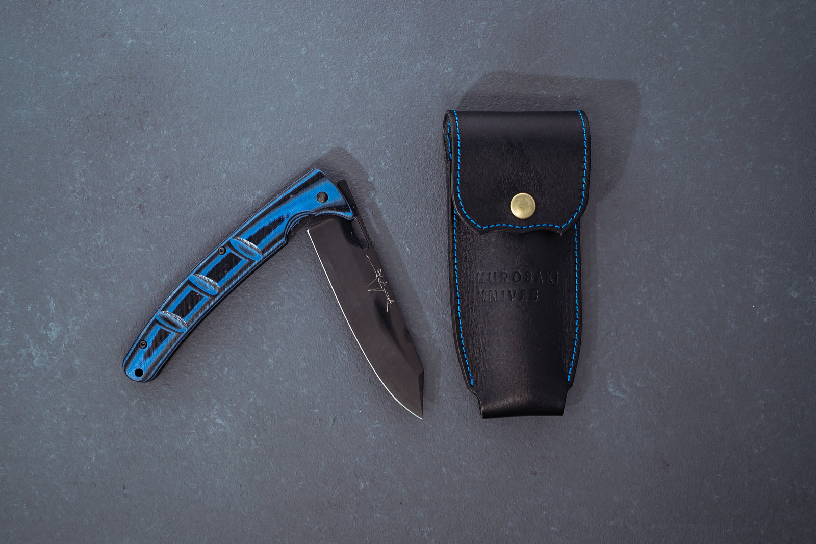 Yu Kurosaki SG2 Kurohyo Folding Knife 105mm - Thecooksedges