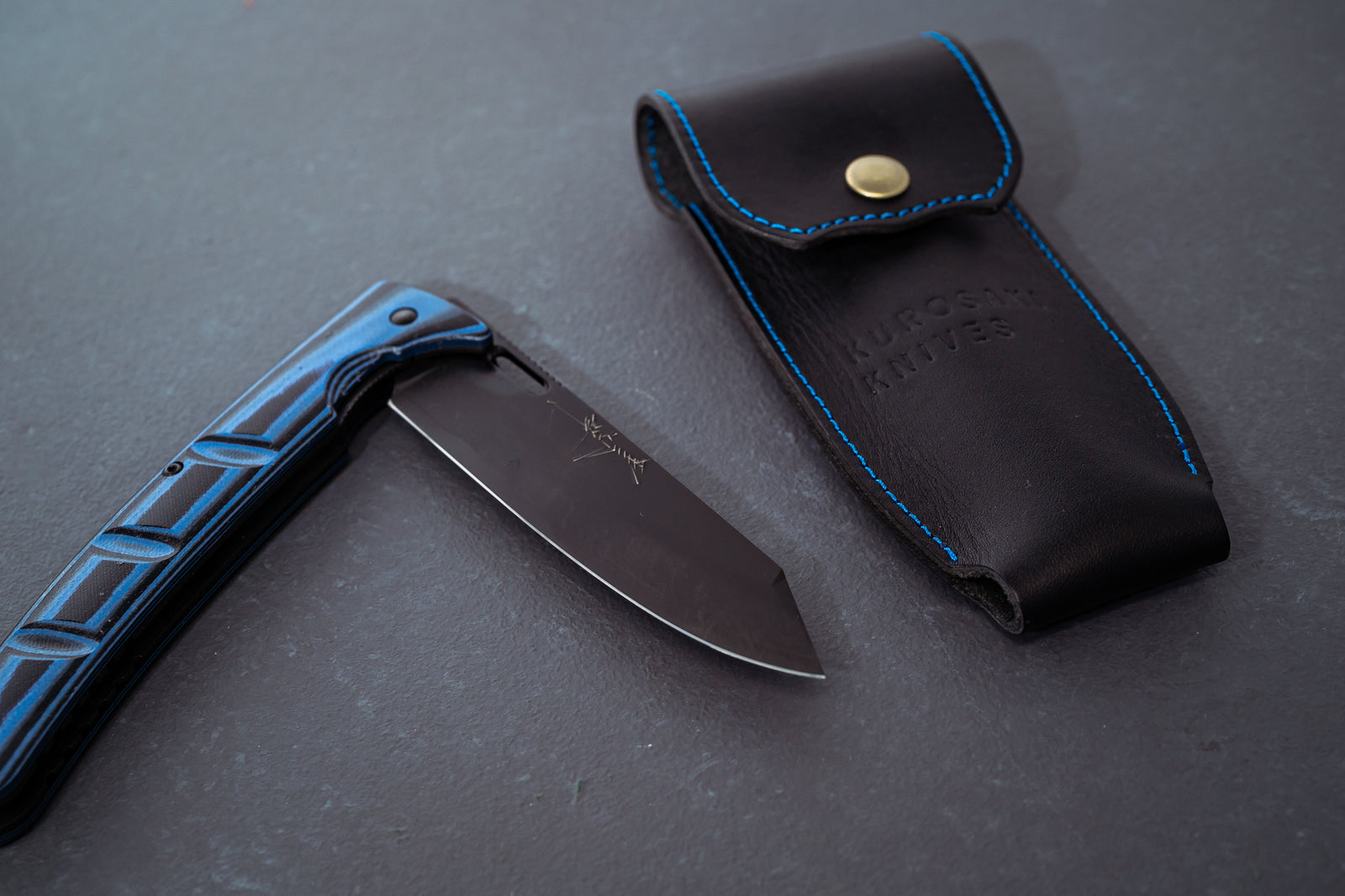Yu Kurosaki SG2 Kurohyo Folding Knife 105mm - Thecooksedges