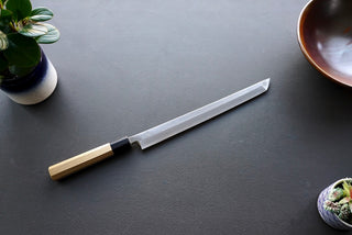 Kikuzuki Kasumi Sakimaru Takohiki 300mm - Thecooksedges