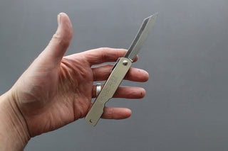 Higo Knife Silver Plated - Thecooksedges