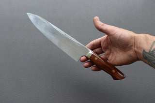 Yoshihiro Yauji Blue #2 Damascus Gyuto 210mm - Thecooksedges