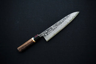Kurouchi SLD Damascus Gyuto 210mm - Thecooksedges