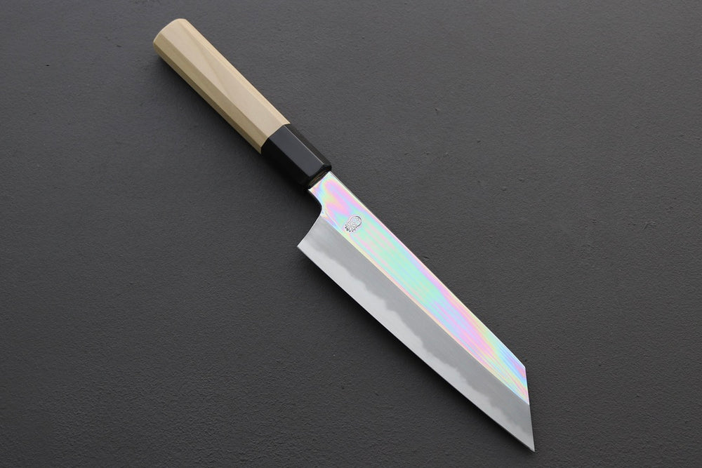 Sakai Kikumori CHOYO Kiritsuke Santoku 180mm - Thecooksedges