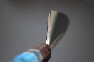 Yauji Yoshihiro Damascus Deba 180mm - Thecooksedges