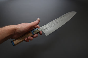Yu Kurosaki Raijin gyuto 240mm custom handle - Thecooksedges