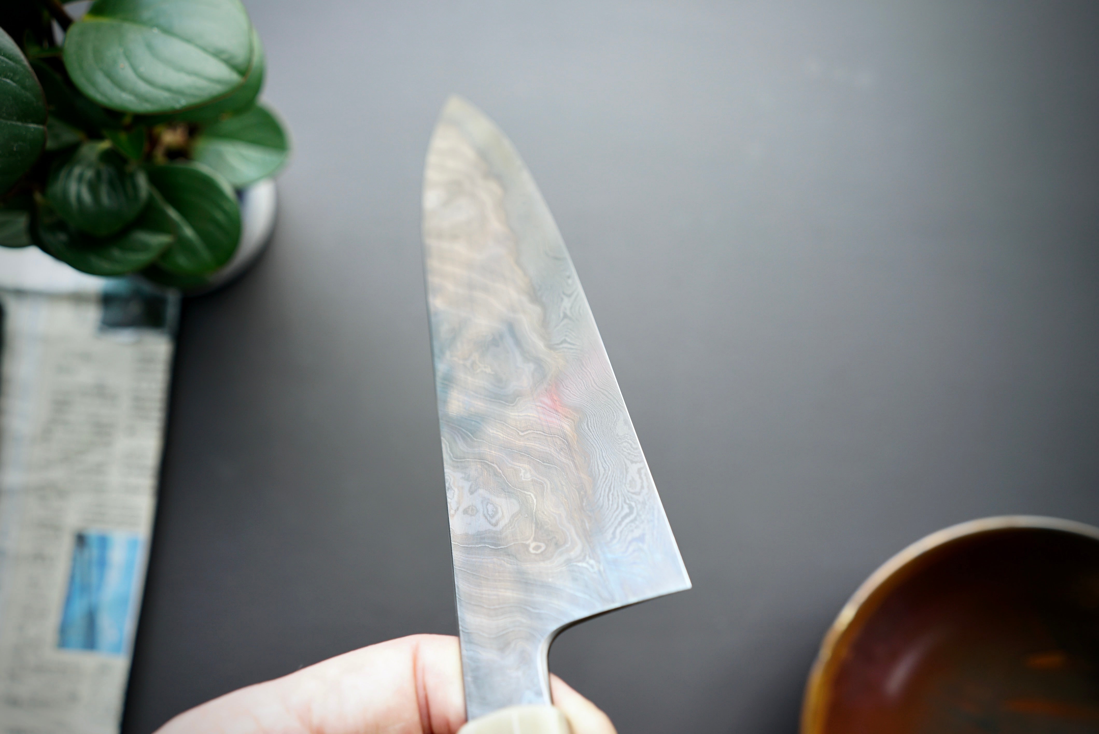 Shoichi Hashimoto Yuzan Damascus Gyuto 240mm - Thecooksedges