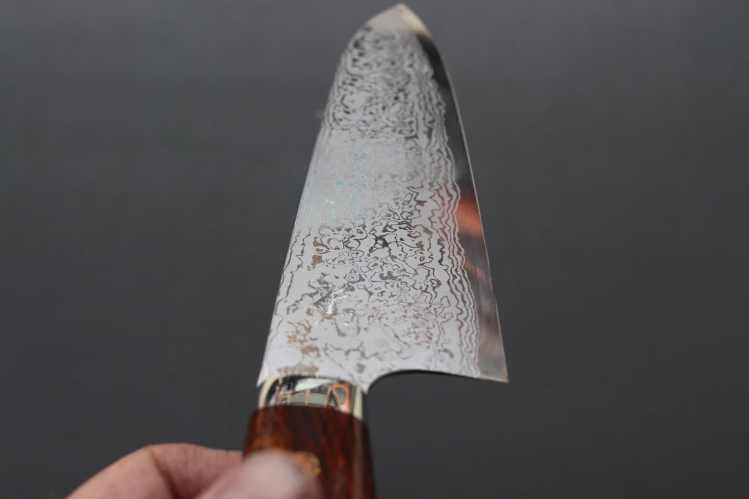 Yoshihiro Yauji Blue #2 Damascus Gyuto 240mm - Thecooksedges