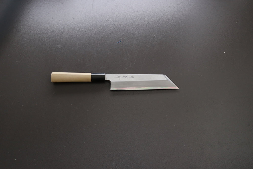 Sakai Kikumori x Yoshikazu Tanaka Gokujyo Mukimono 180mm - Thecooksedges