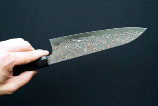 Aogami #2 Rainbow Damascus Gyuto 210mm - Thecooksedges