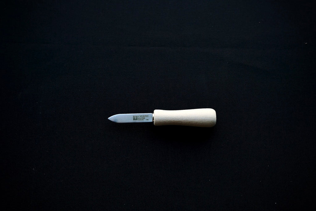 R.Murphy New Haven wood handle oyster knife - Thecooksedges