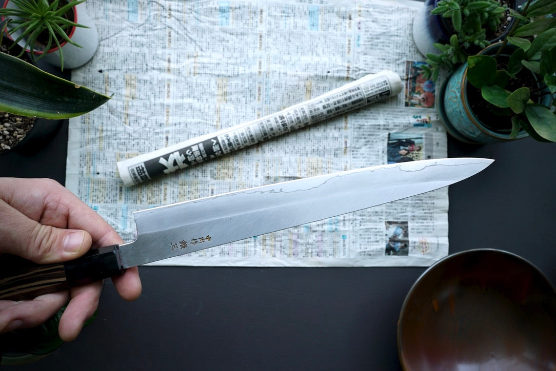 Nakagawa Hamono Silver 3 Sujihiki 270mm - Thecooksedges