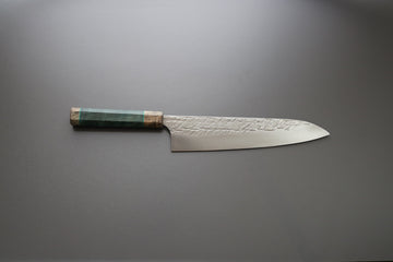 Yu Kurosaki Raijin gyuto 240mm custom handle - Thecooksedges