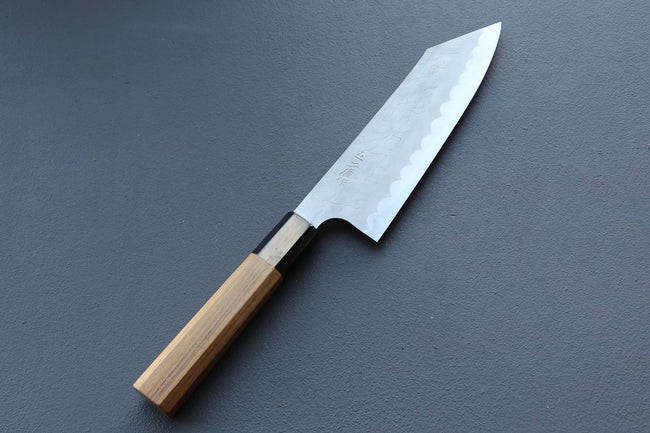 Nigara Hamono AS Tsuchime Bunka 180mm - Thecooksedges