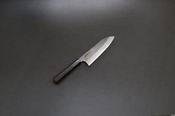 Nigara Hamono Kurouchi SG2 Santoku 180mm - Thecooksedges