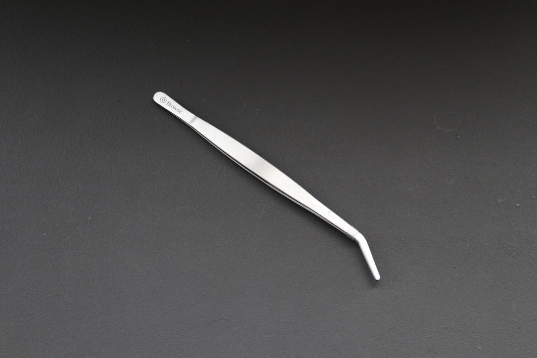 8" Precision Curved Tweezers - Thecooksedges