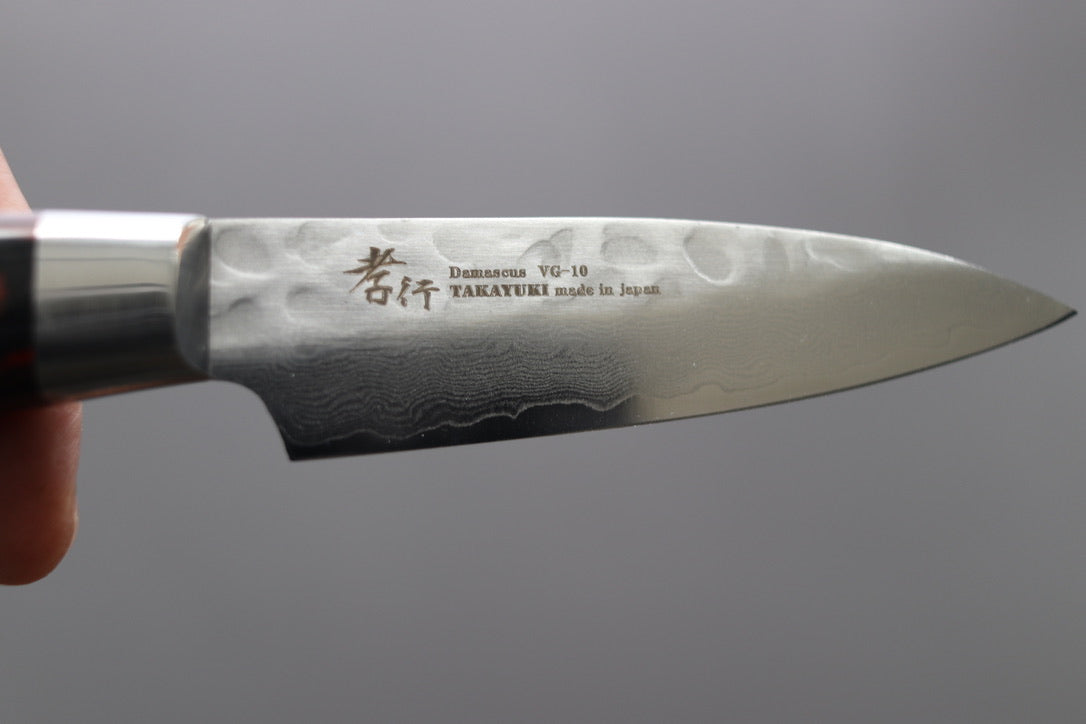 Sakai Takayuki 33 Layer Damascus Petty 80mm - Thecooksedges