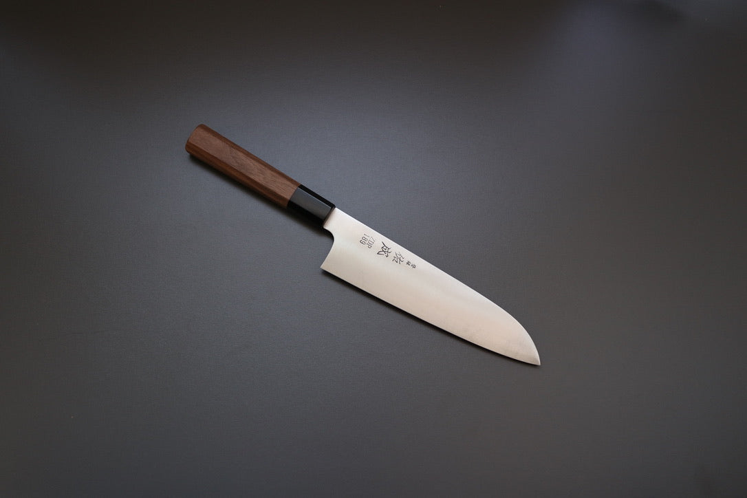 Sukenari ZDP189 Migaki Santoku 180mm - Thecooksedges