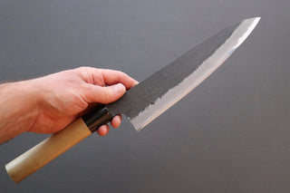 Mutsumi Hinoura Kurouchi Gyuto 240mm - Thecooksedges