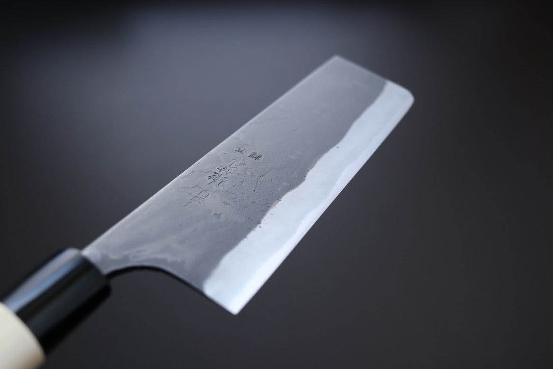 Kaji-bei Kurouchi Nakiri 165mm - Thecooksedges